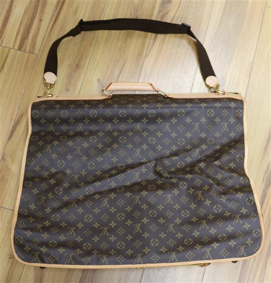 A Louis Vuitton monogram canvas portable cabin garment bag,